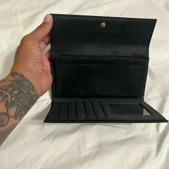 Kate Spade Black Canvas Wallet - Picture 4 of 7